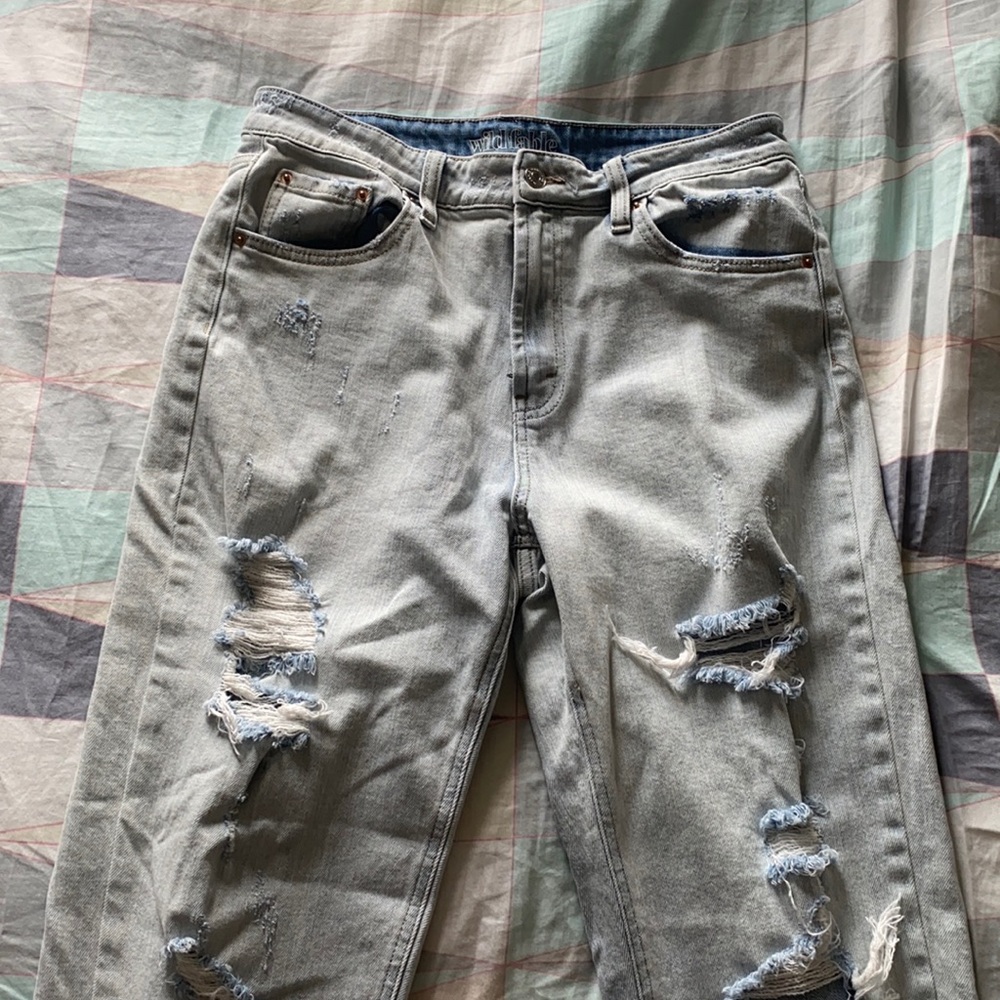 High-waisted Mom Jeans